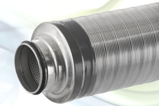 späth UTSD50 ProFlex flexibler Schallämpfer mit Lippendichtung und Rieselschutz - 160 mm x 1,0 m